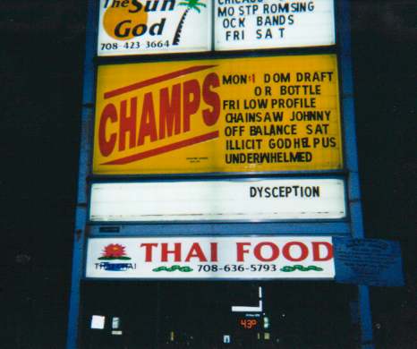 Show #38: Champ’s, Burbank